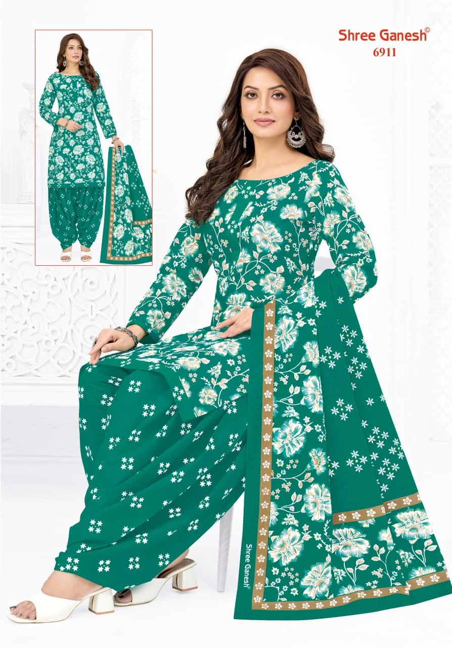 Shree Ganesh Panchi Vol-19 Pure Cotton Dress Material