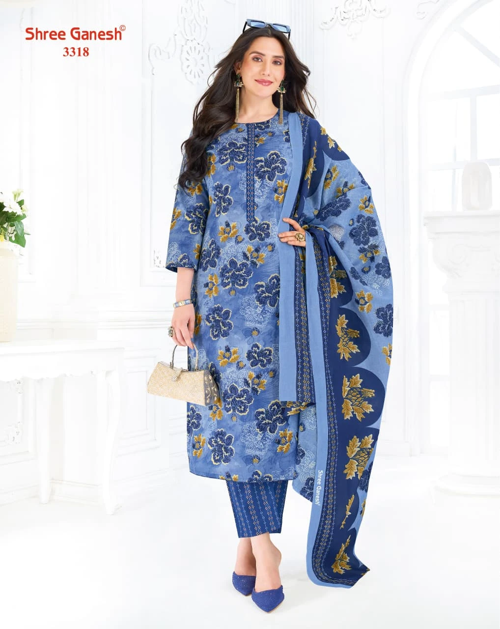 Shree Ganesh Samaiyra Vol-23 Pure Cotton Dress Material
