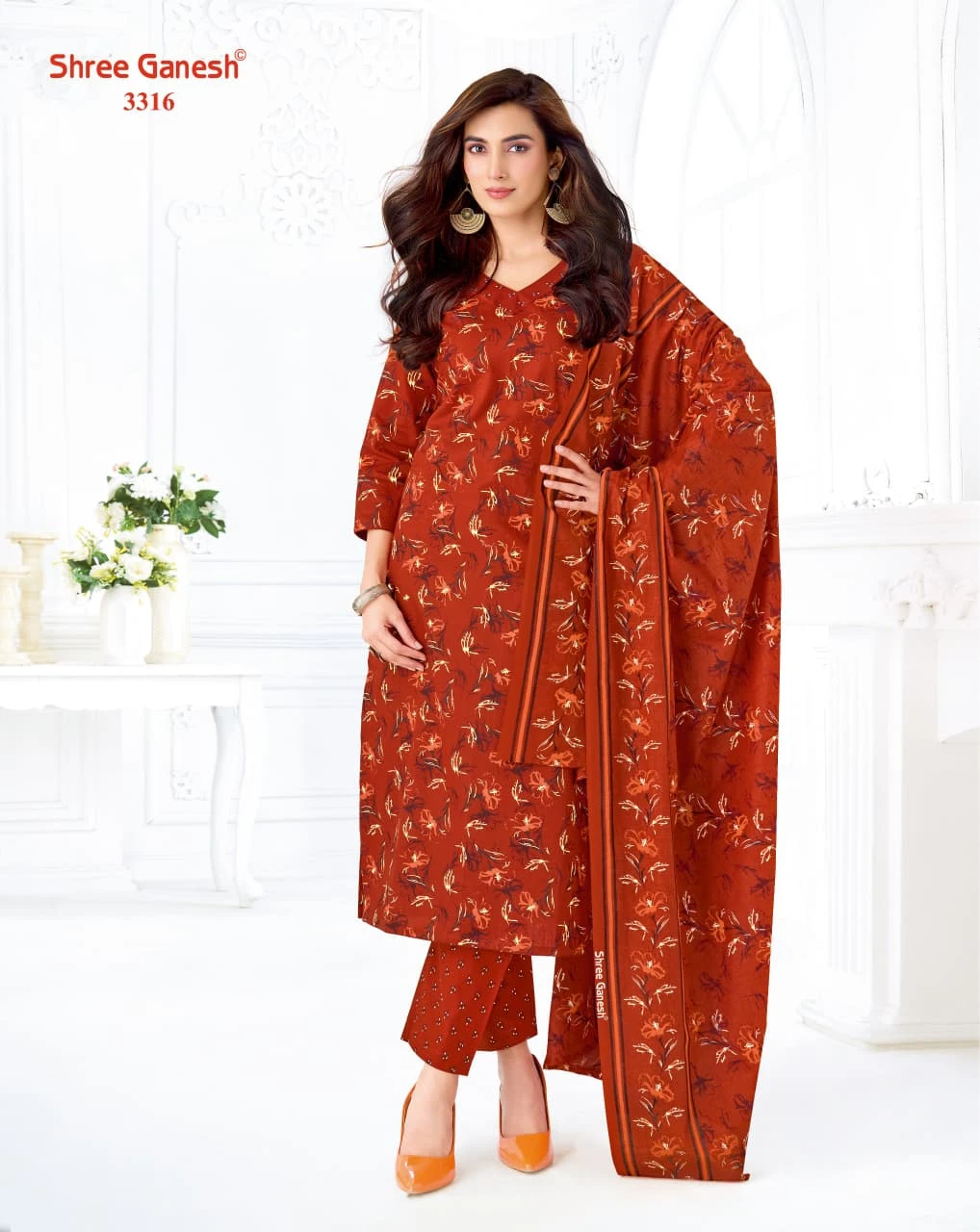 Shree Ganesh Samaiyra Vol-23 Pure Cotton Dress Material