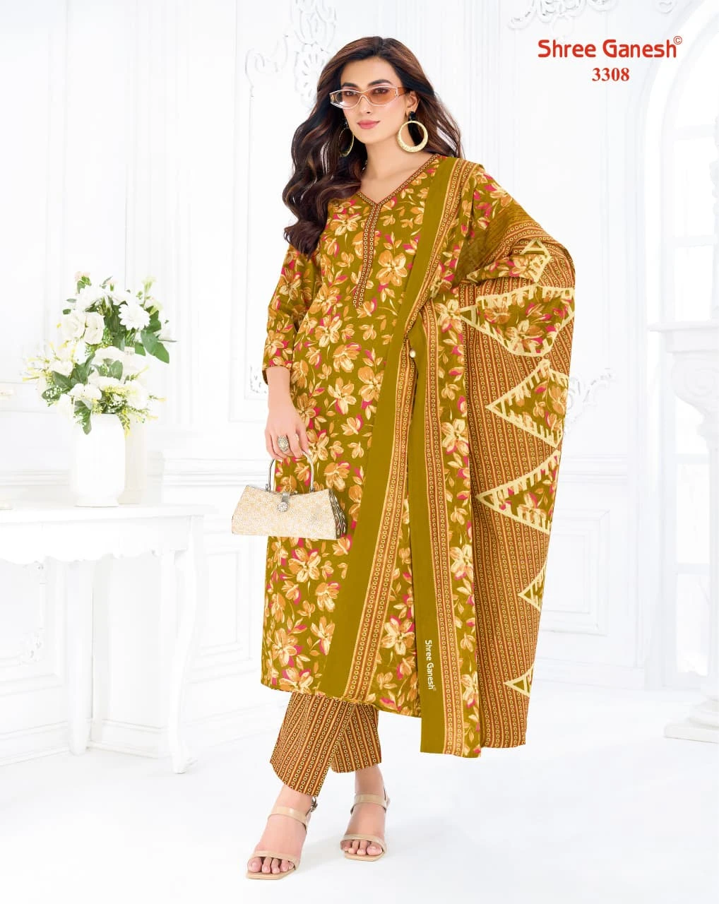 Shree Ganesh Samaiyra Vol-23 Pure Cotton Dress Material