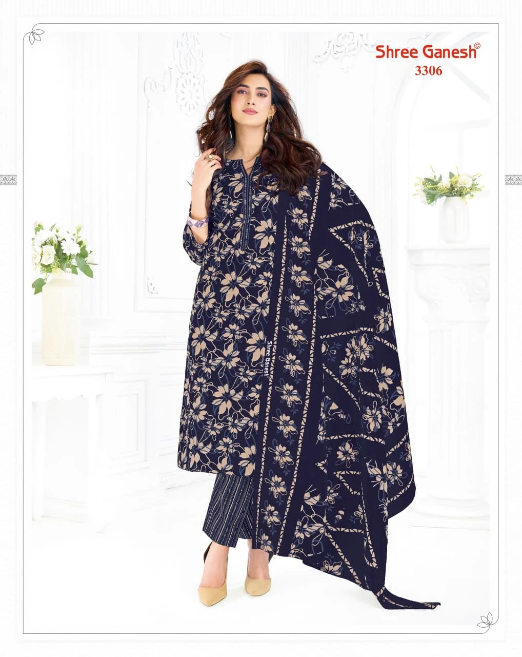Shree Ganesh Samaiyra Vol-23 Pure Cotton Dress Material