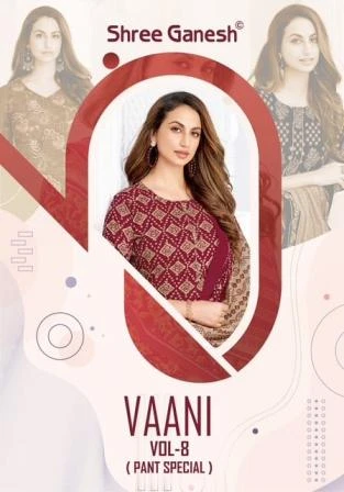 Shree Ganesh Vaani Vol-8 Dress Material