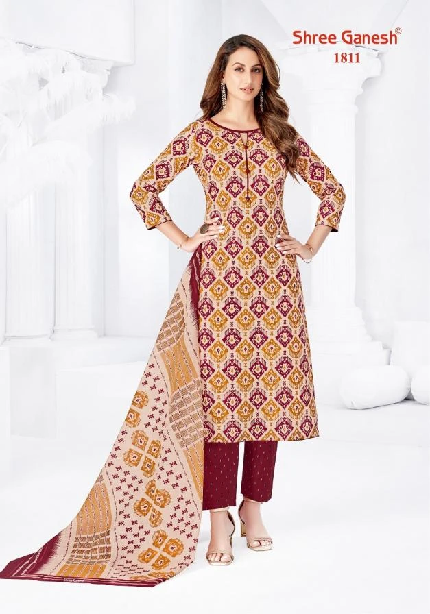 Shree Ganesh Vaani Vol-8 Dress Material