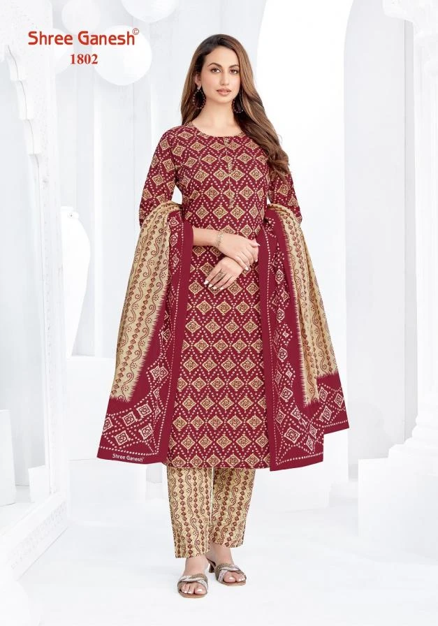 Shree Ganesh Vaani Vol-8 Dress Material