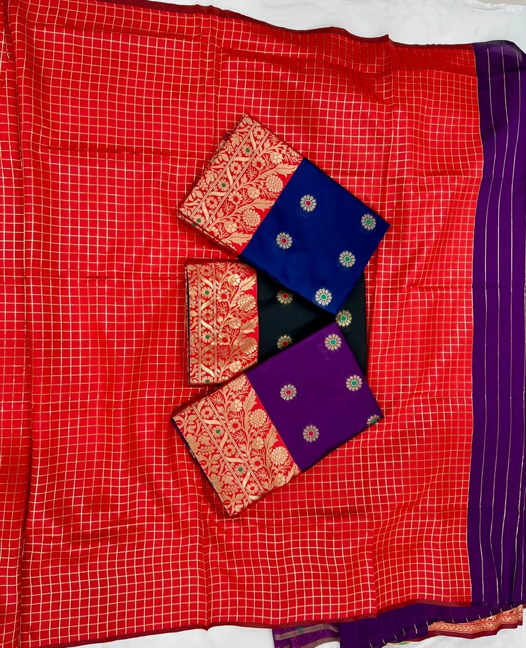 Soft Silk 7006 Lichi Silk with Jacquard Work Saree
