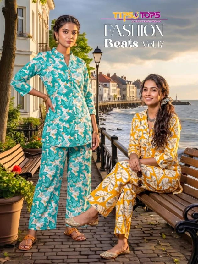 Tips & Tops Fashion Beats Rayon Printed Co-Ord Set