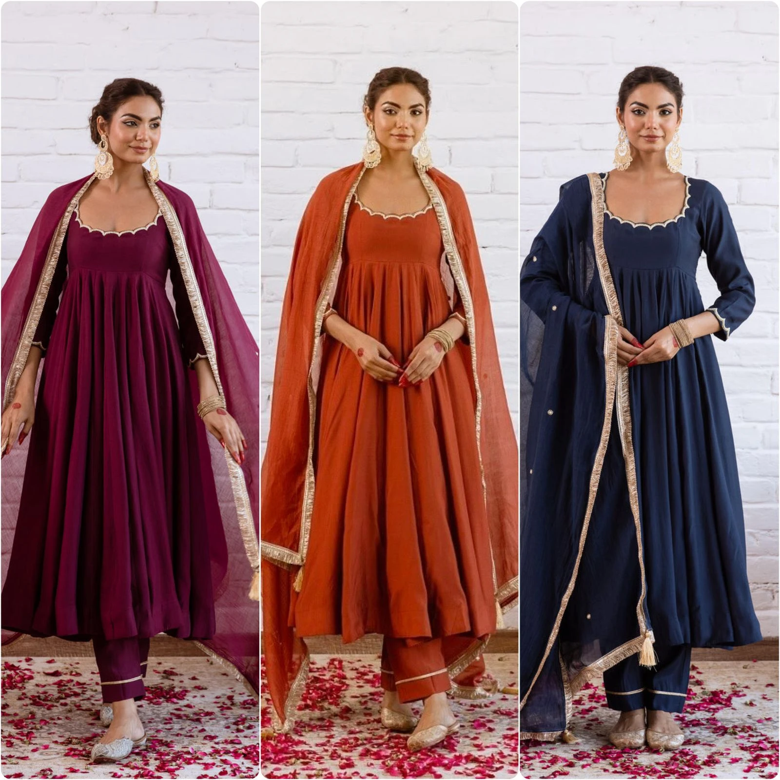Vinayak Enterprise Premium Anarkali Gown Set Collection