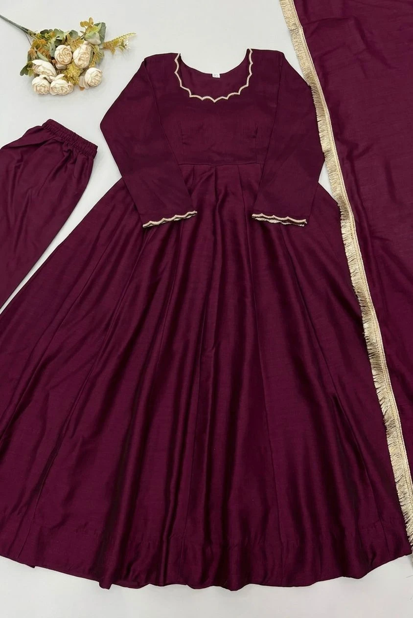 Vinayak Enterprise Premium Anarkali Gown Set Collection