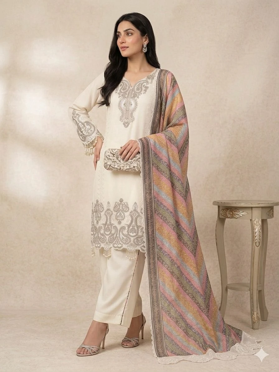 Vinayak Enterprise Wedding Season Embroidered Palazzo Suit Collection