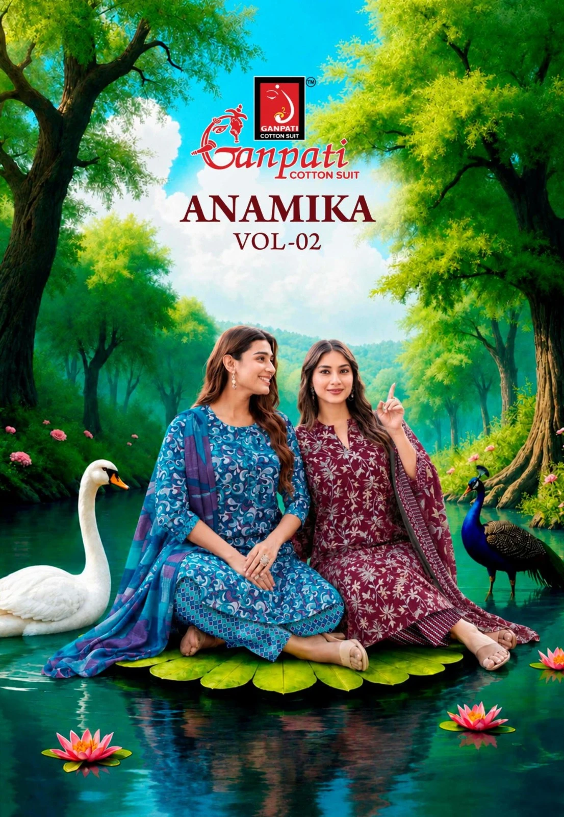 Vitrag Fabrics Anamika Vol-02 Pant Stitch Suit