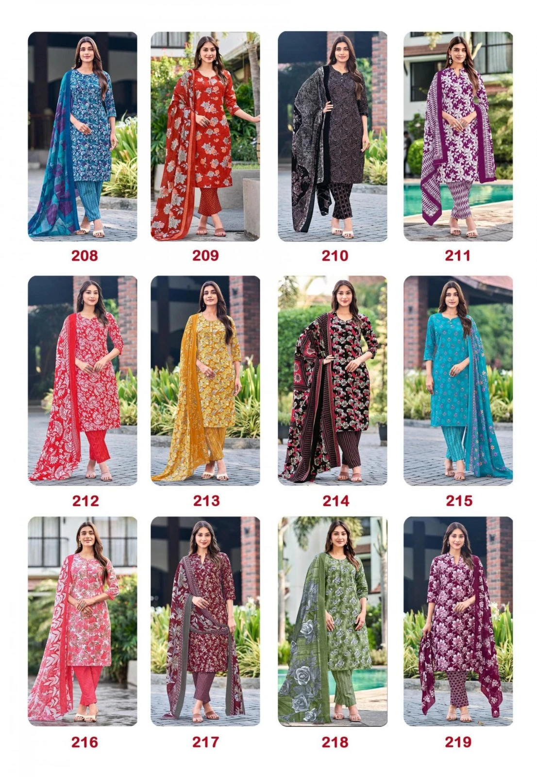 Vitrag Fabrics Anamika Vol-02 Pant Stitch Suit