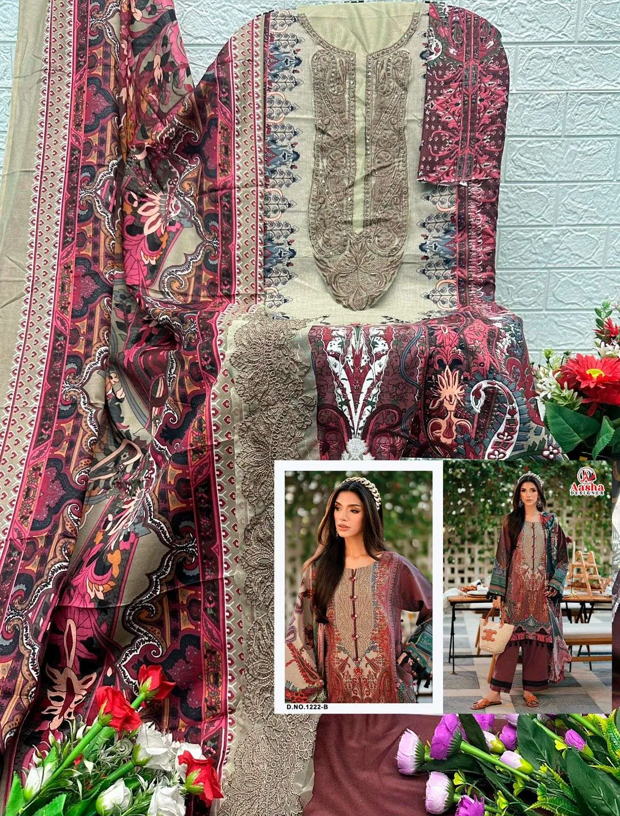 Aasha Designer D No 1222