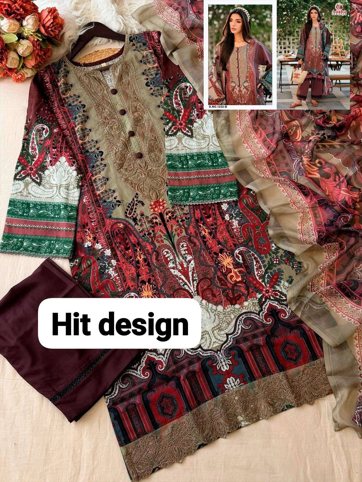 Aasha Designer D No 1222