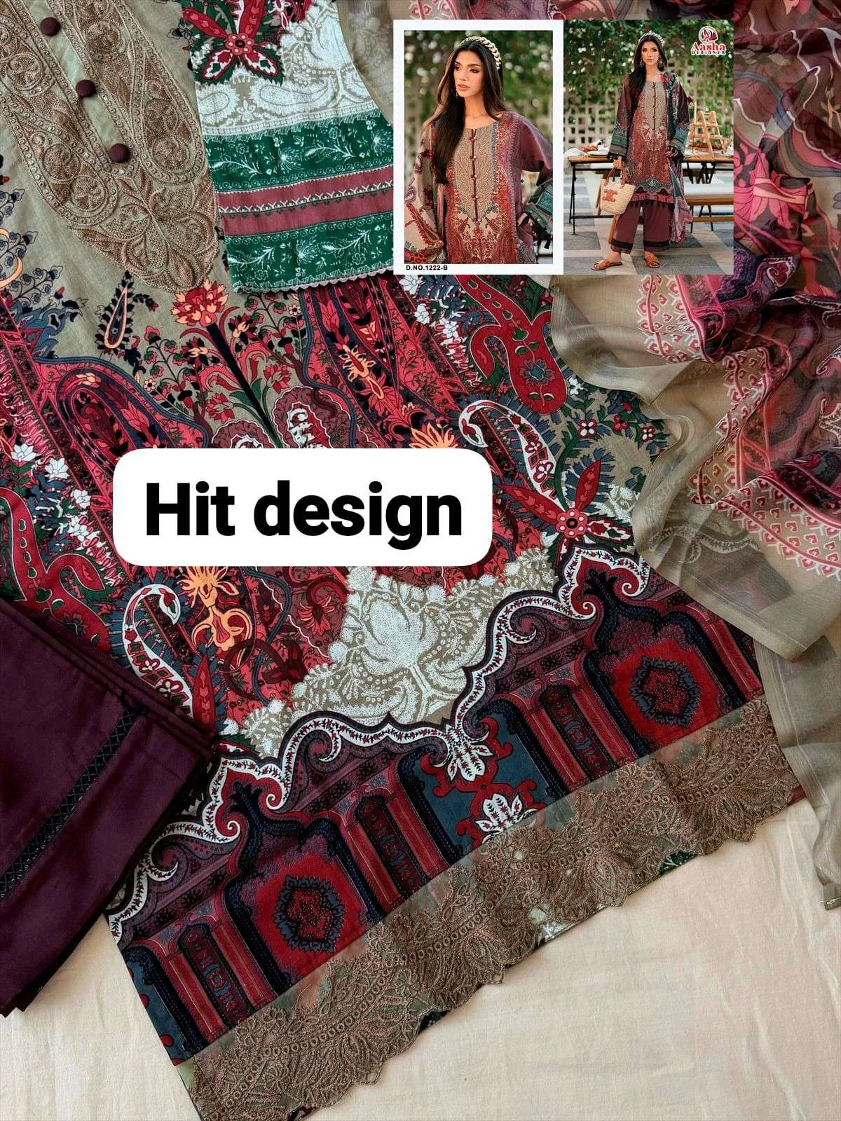 Aasha Designer D No 1222