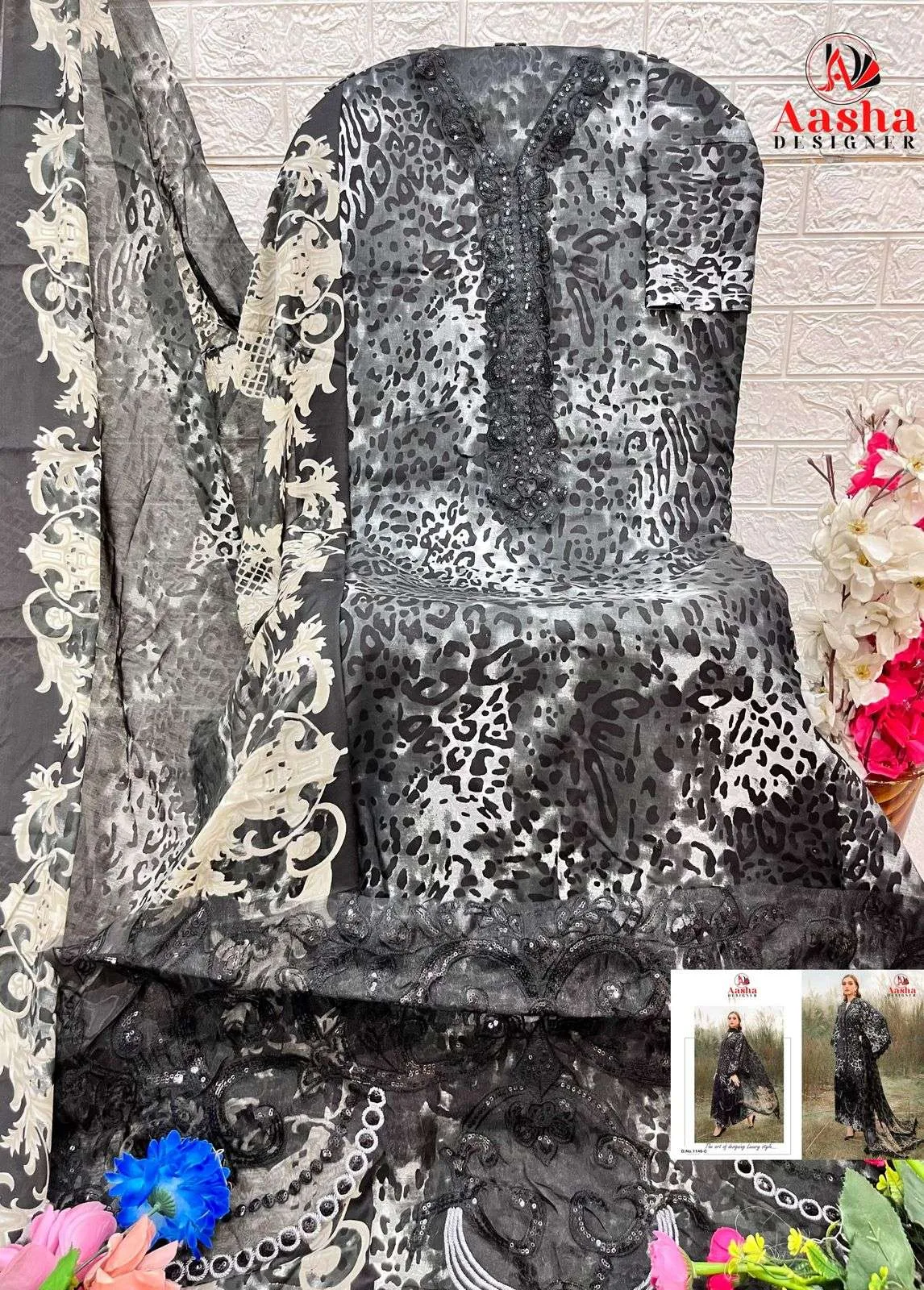 Aasha Designer Design No - 1146 Bc