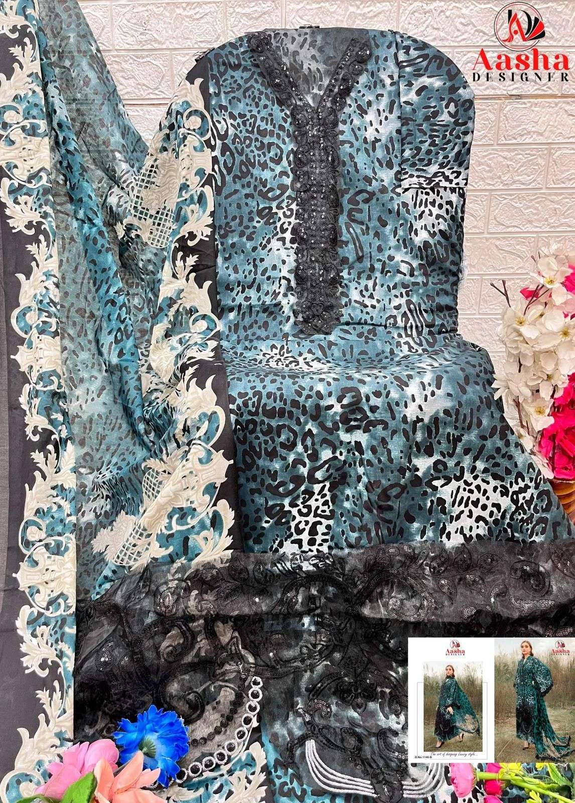 Aasha Designer Design No - 1146 Bc