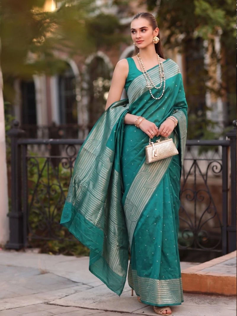 Ast Katha Soft Cotton Blend Festival Saree Collection