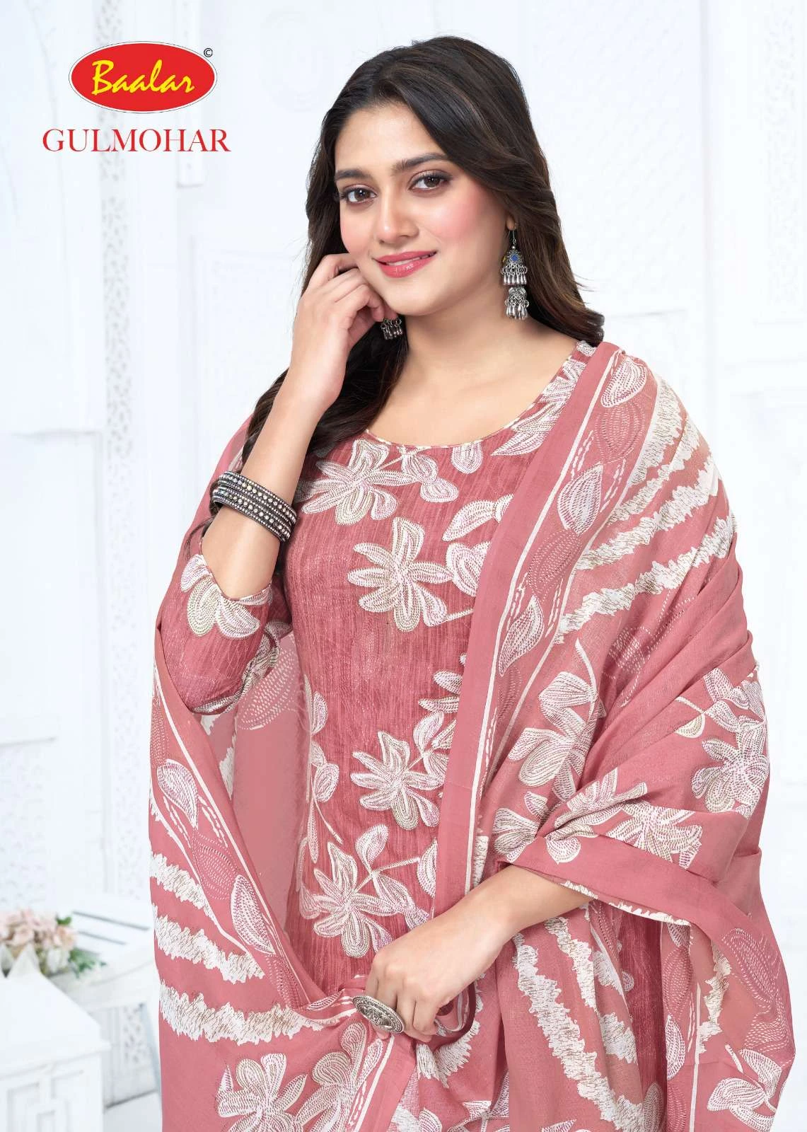 Baalar Gulmohar Vol 05 Lawn Cotton Dress Material