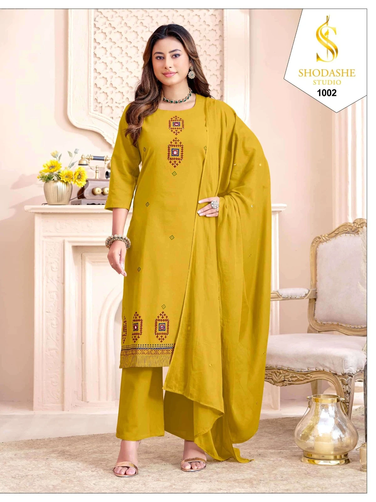 Chhanv Linen Flax 3 Piece Suit Set