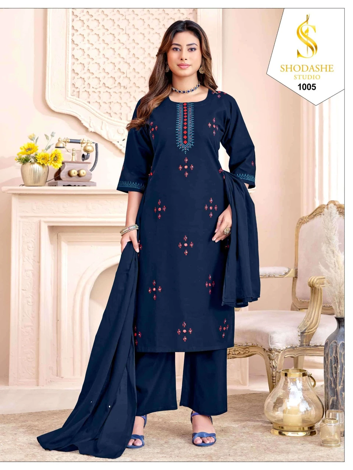Chhanv Linen Flax 3 Piece Suit Set