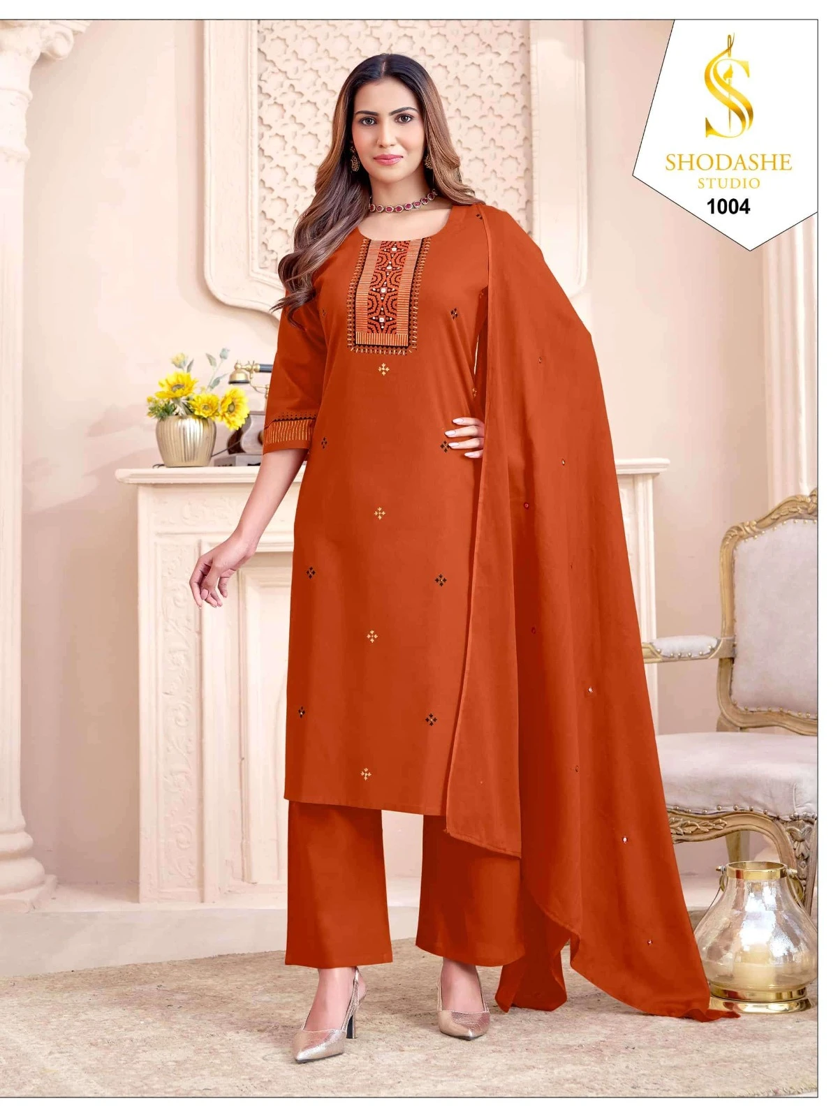Chhanv Linen Flax 3 Piece Suit Set