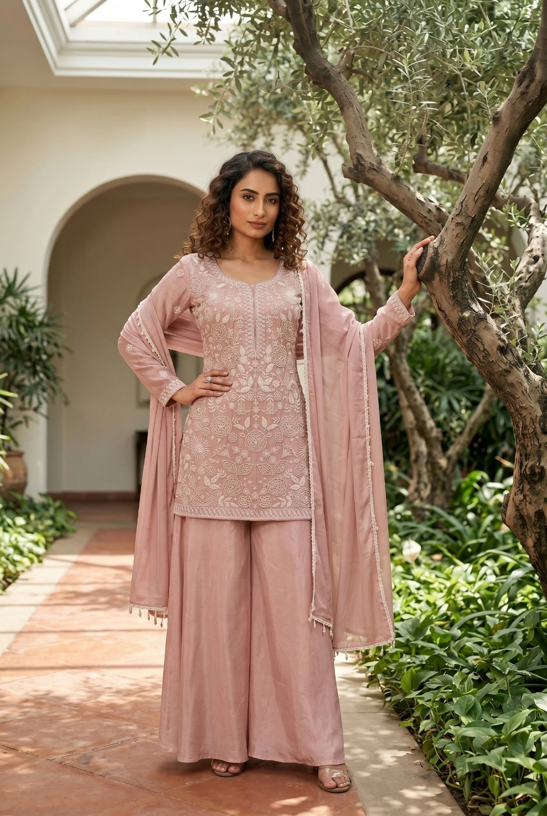DAISY Premium Chinon Suit Set