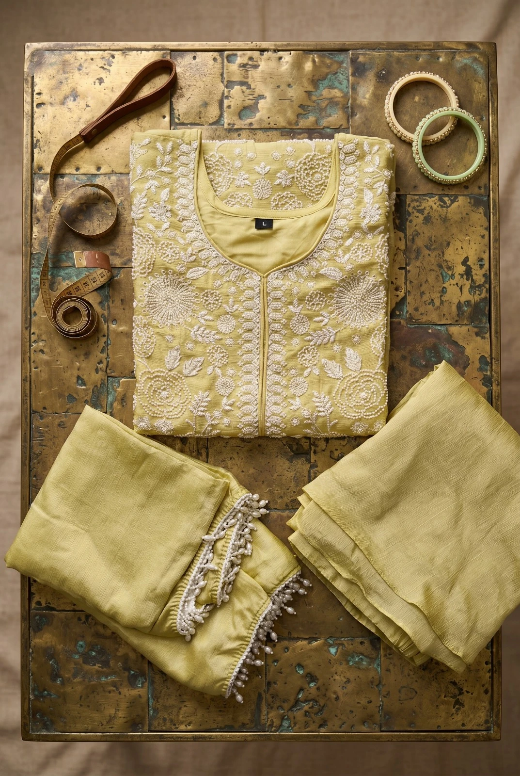 DAISY Premium Chinon Suit Set