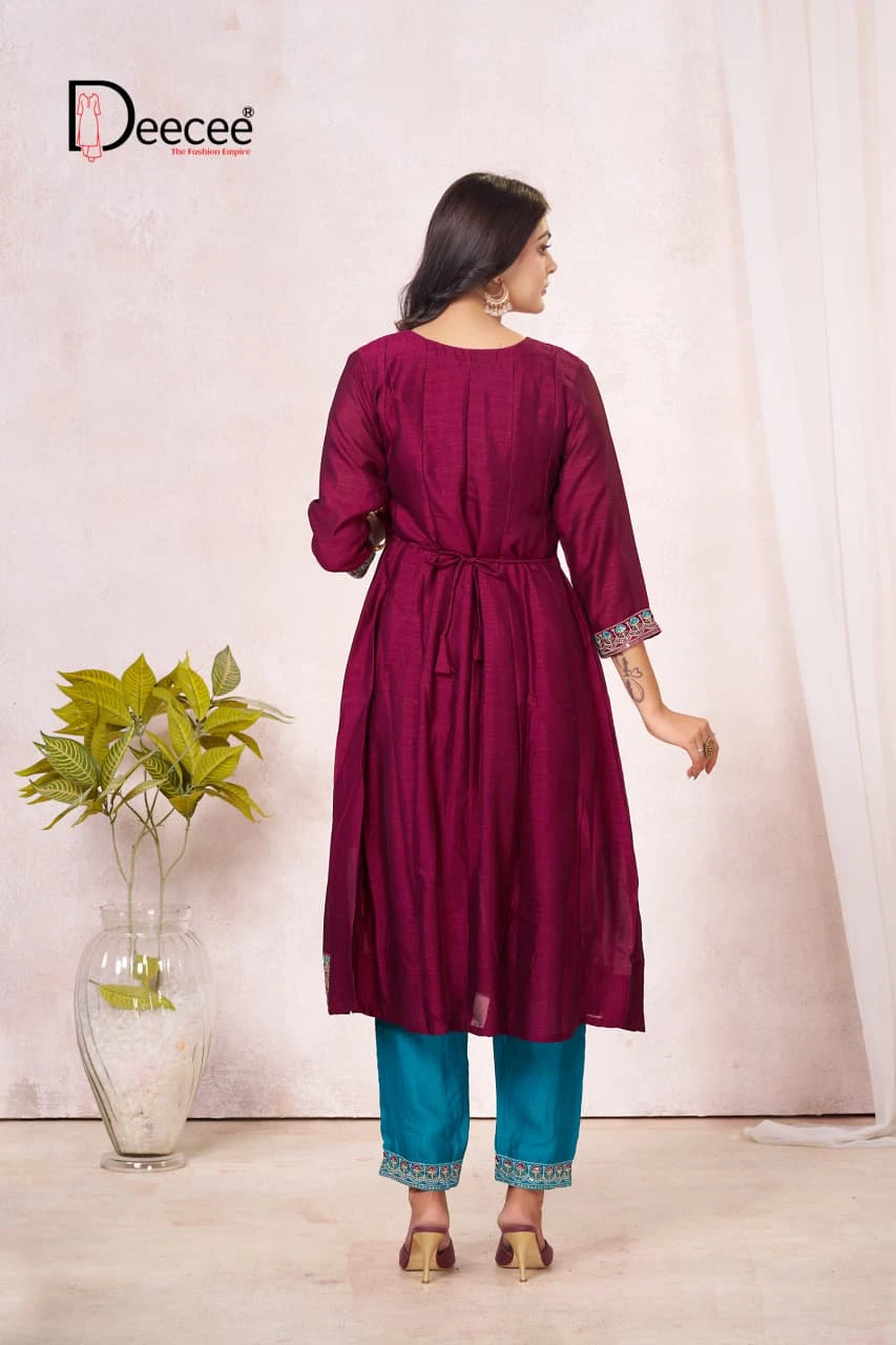 DEECEE Rushika Vichitra Silk Suit Set