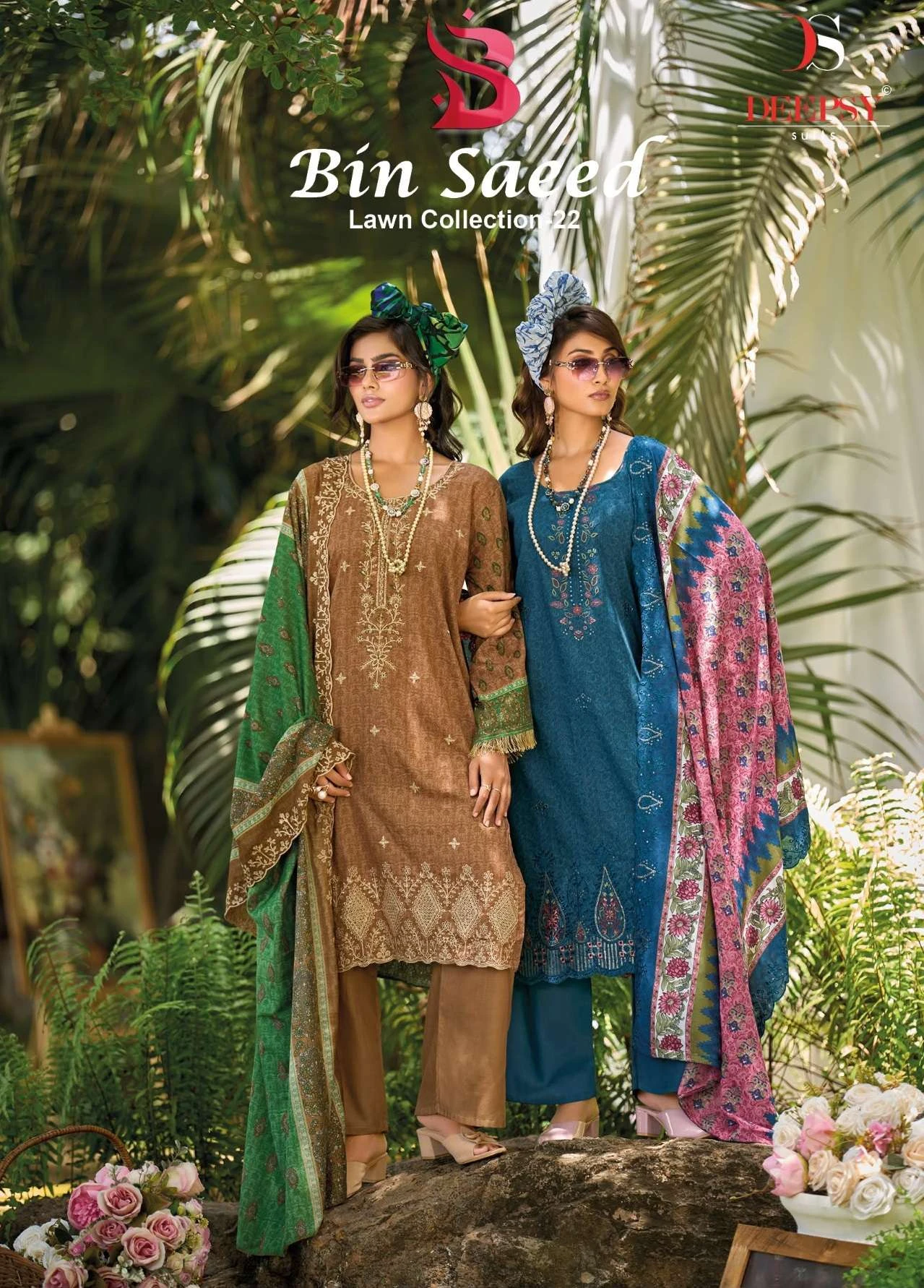 Deepsy Suits Bin Saeed Lawn Collection Vol 22