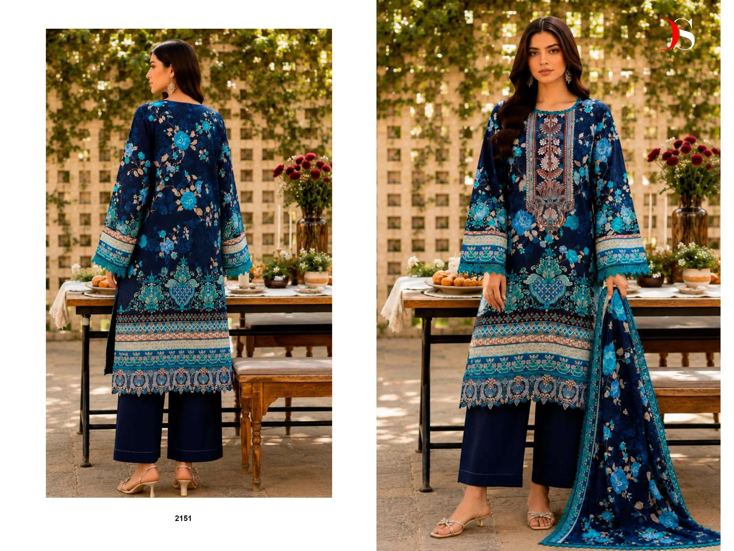 Deepsy Suits Jade Bliss Lawn Vol 6