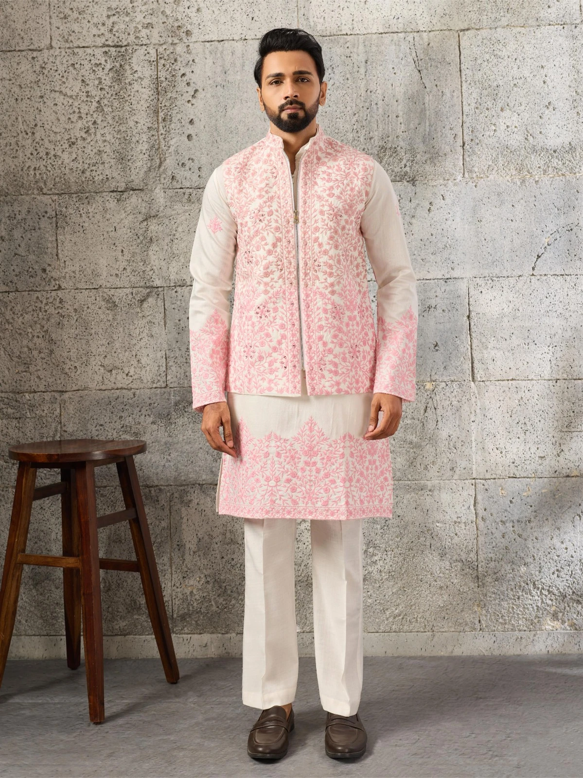 Heritage Luxe Koti Kurta with Bottom Set