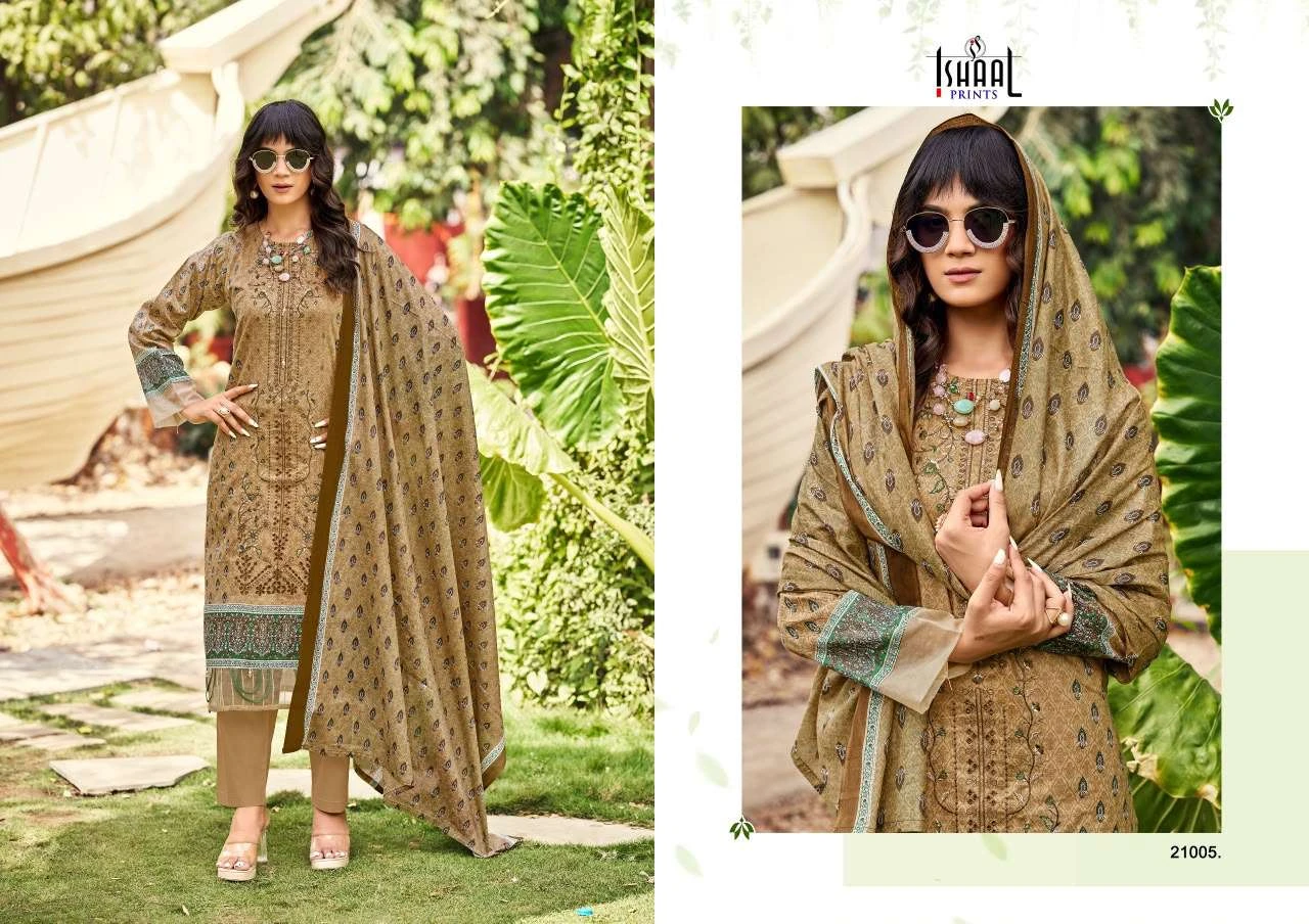 Ishaal Prints Embroidered Vol 21