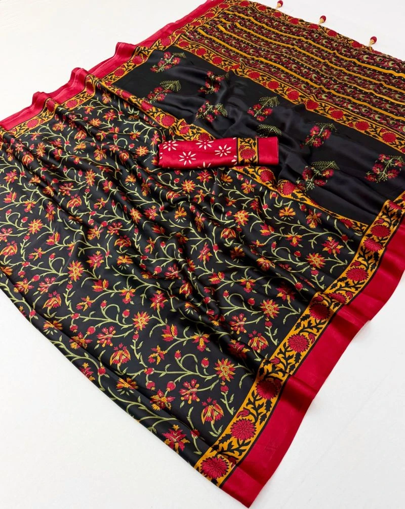 Kadambari Vol 1 Semi Modal Printed Saree Collection