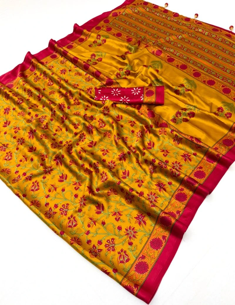 Kadambari Vol 1 Semi Modal Printed Saree Collection