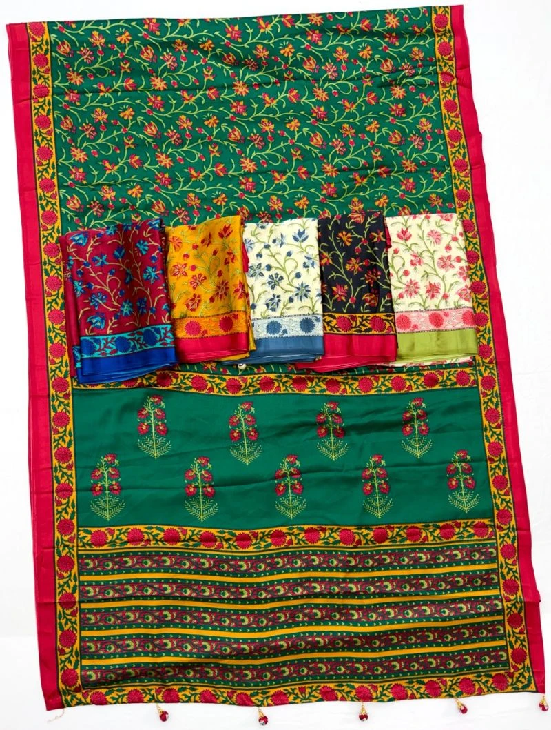 Kadambari Vol 1 Semi Modal Printed Saree Collection