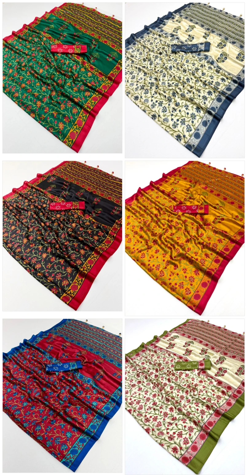 Kadambari Vol 1 Semi Modal Printed Saree Collection