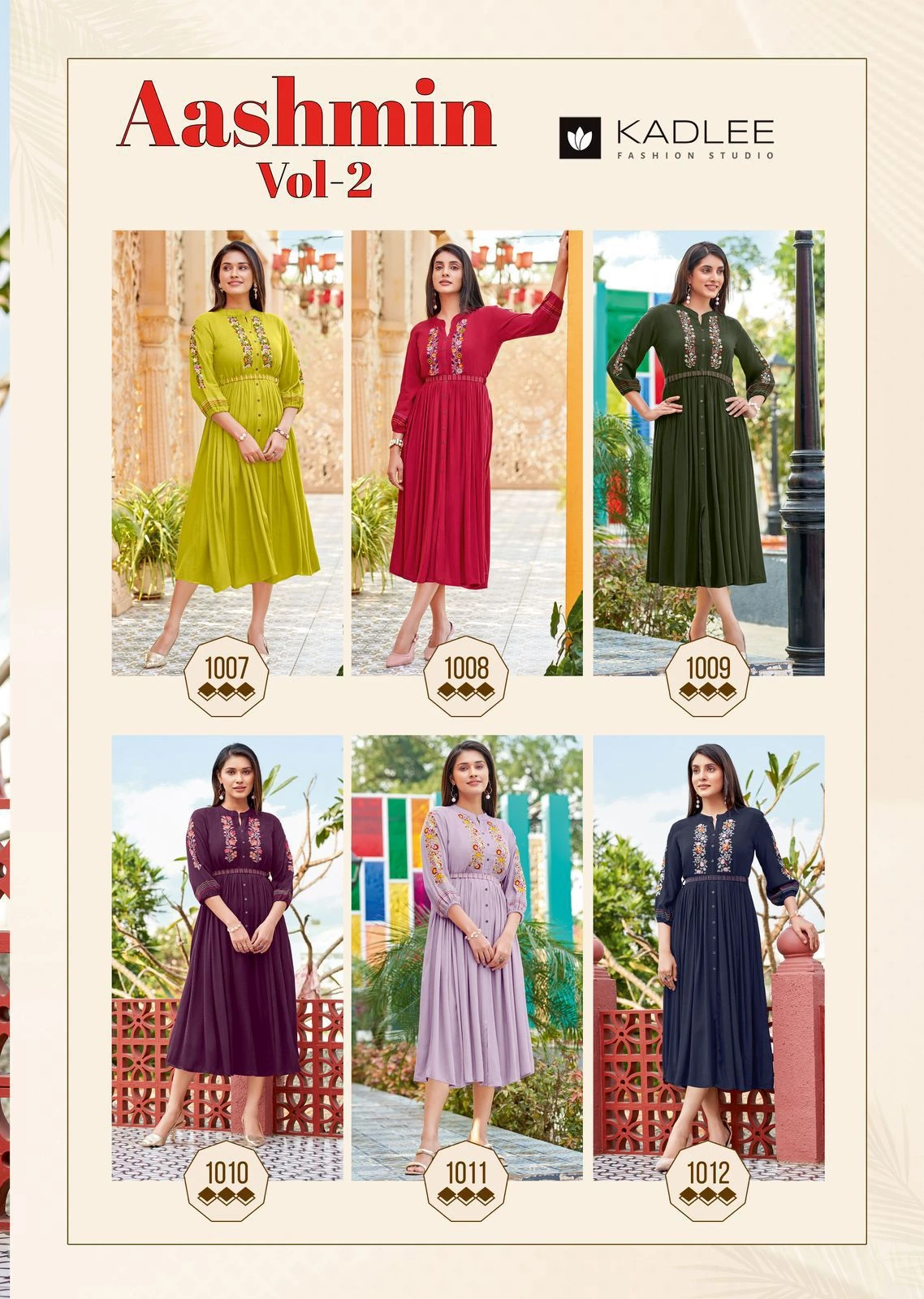 KADLEE Ashmin Vol 2 Rayon Kurti