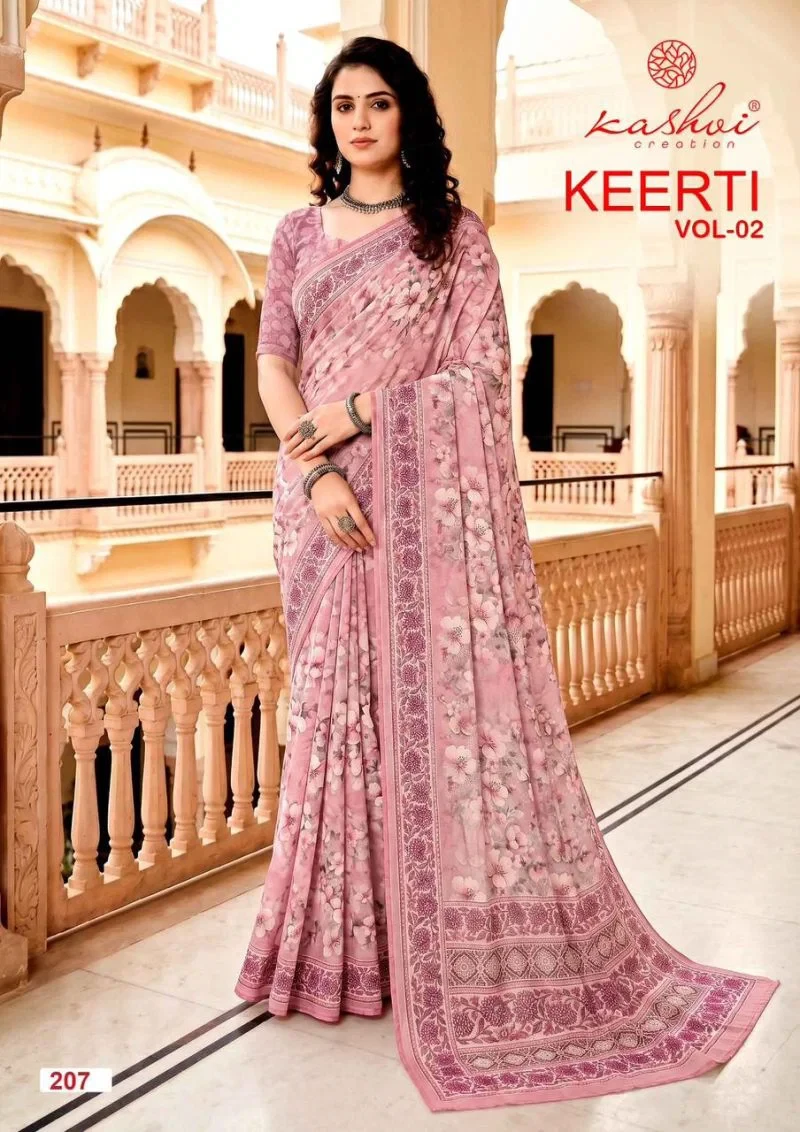 Kashvi Keerti Vol 2 Raga Digital Printed Saree Collection