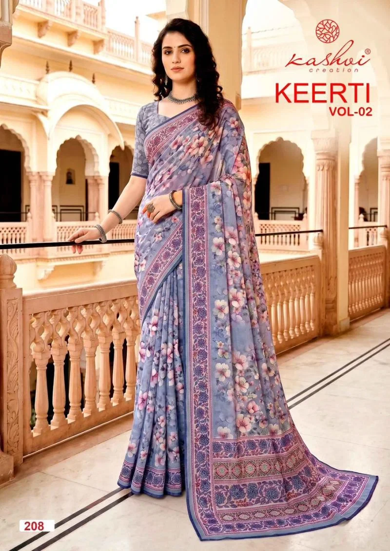 Kashvi Keerti Vol 2 Raga Digital Printed Saree Collection