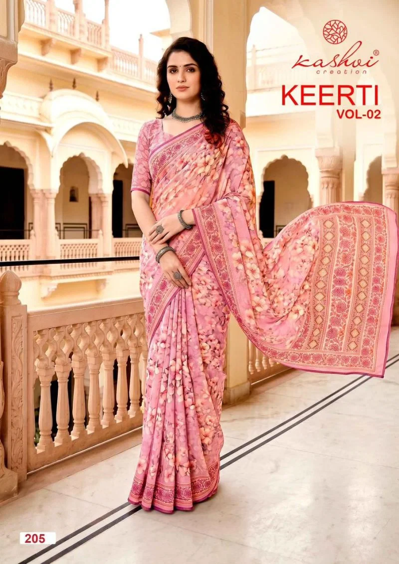 Kashvi Keerti Vol 2 Raga Digital Printed Saree Collection
