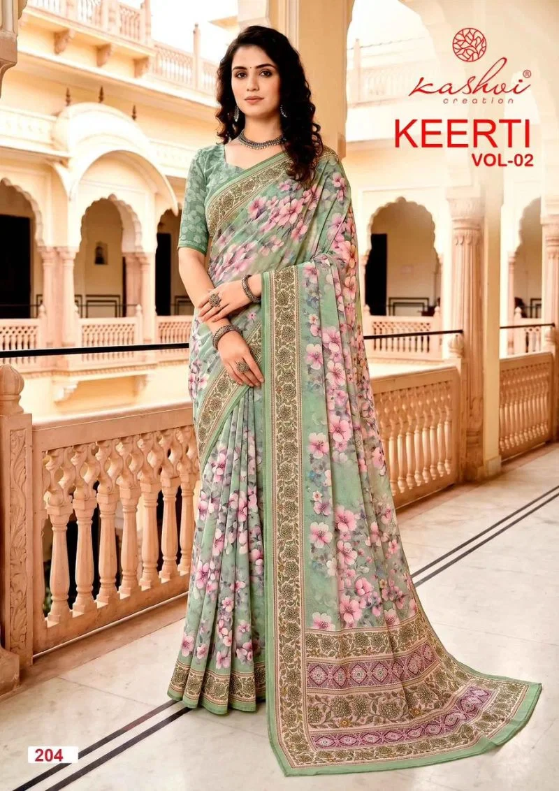Kashvi Keerti Vol 2 Raga Digital Printed Saree Collection