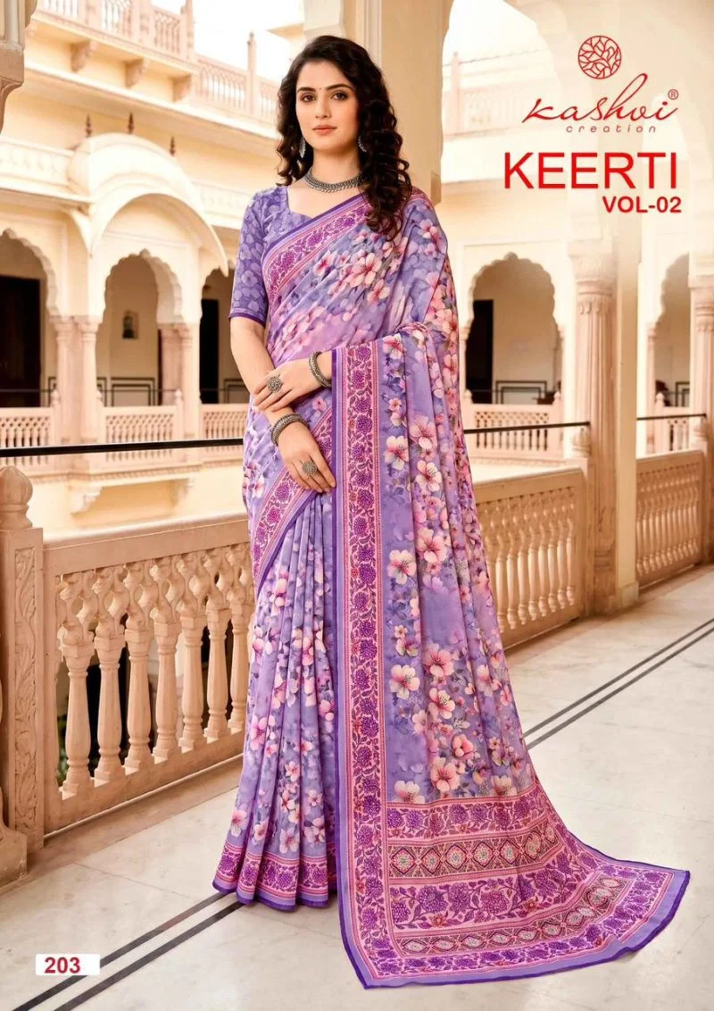 Kashvi Keerti Vol 2 Raga Digital Printed Saree Collection