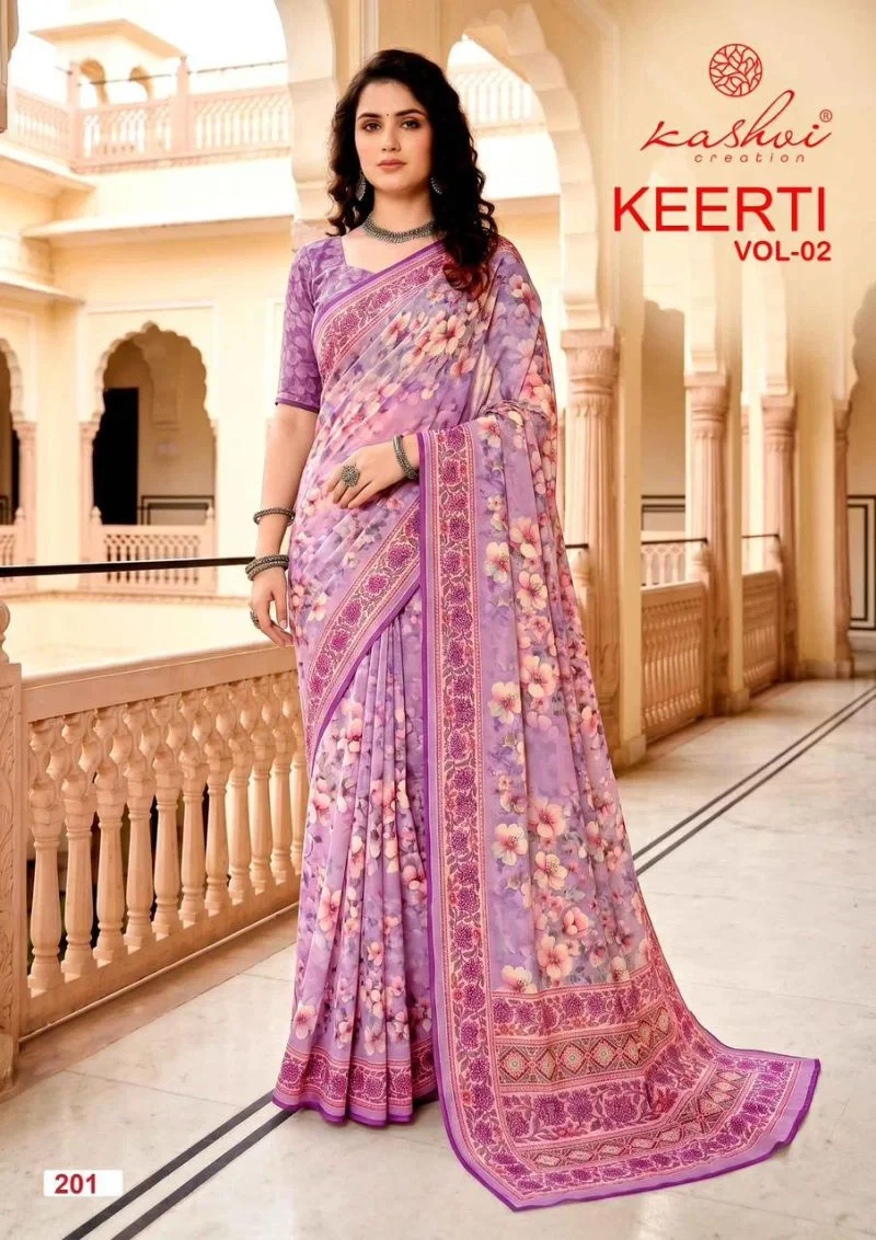 Kashvi Keerti Vol 2 Raga Digital Printed Saree Collection