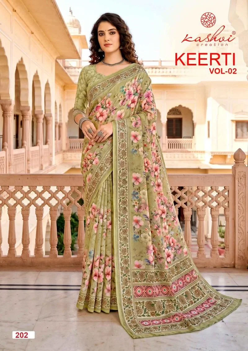 Kashvi Keerti Vol 2 Raga Digital Printed Saree Collection