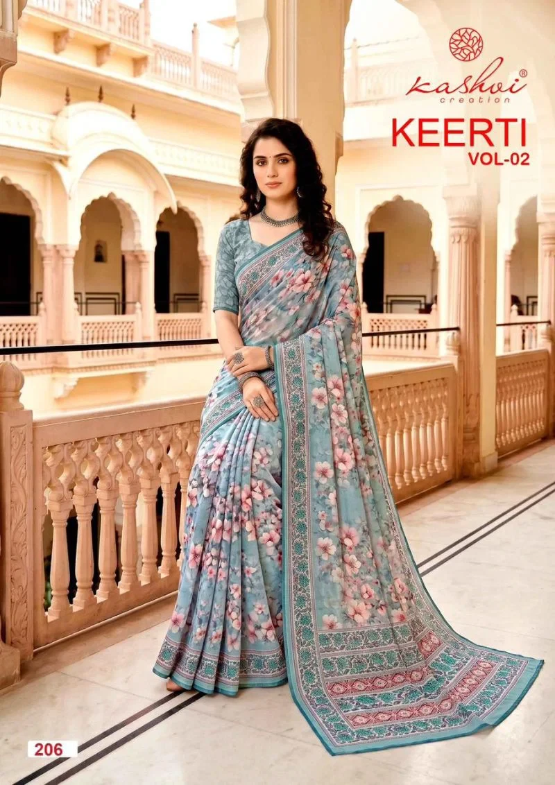 Kashvi Keerti Vol 2 Raga Digital Printed Saree Collection