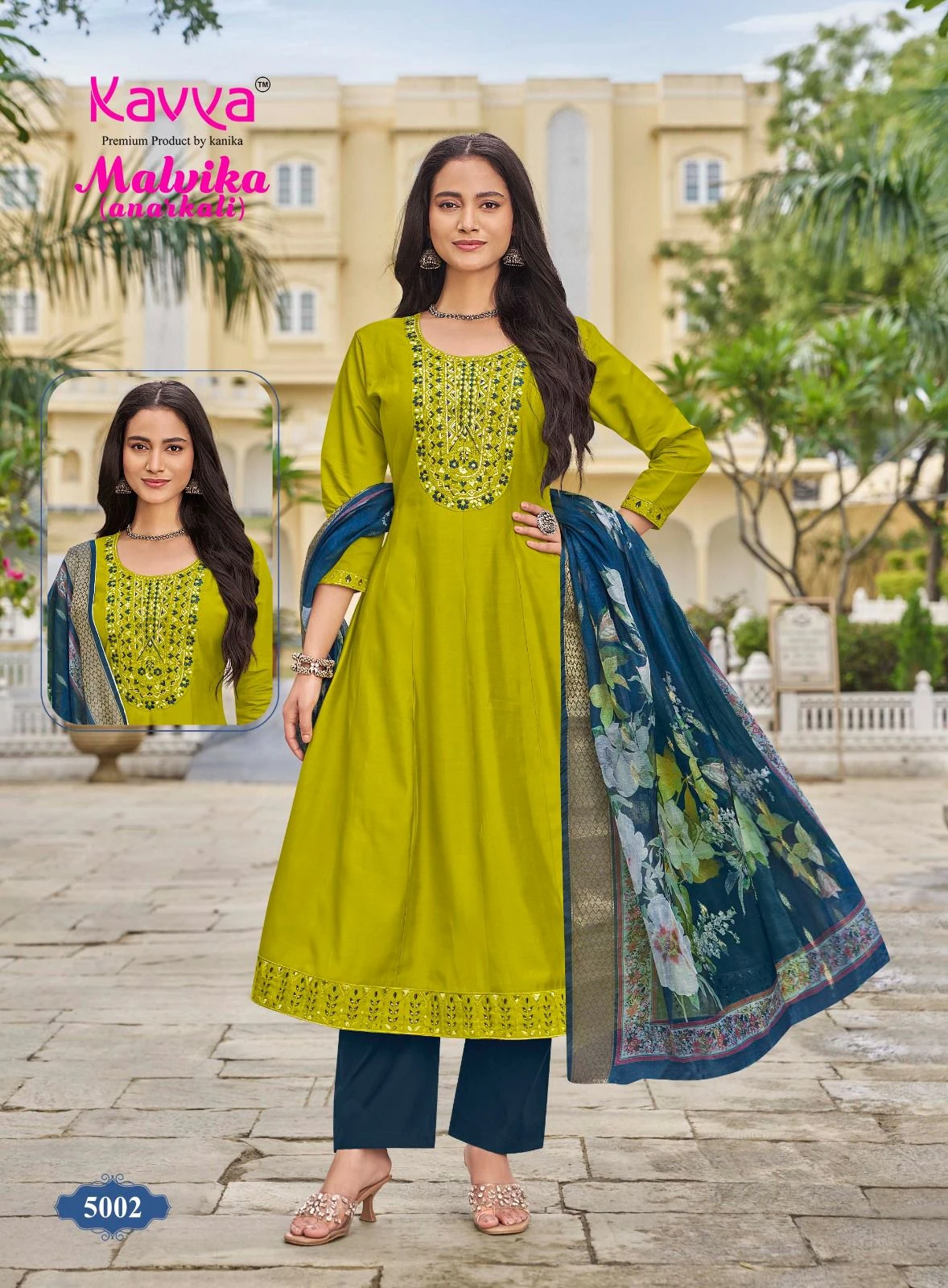 KAVYA MALVIKA Vol 5 Anarkali Suit Set