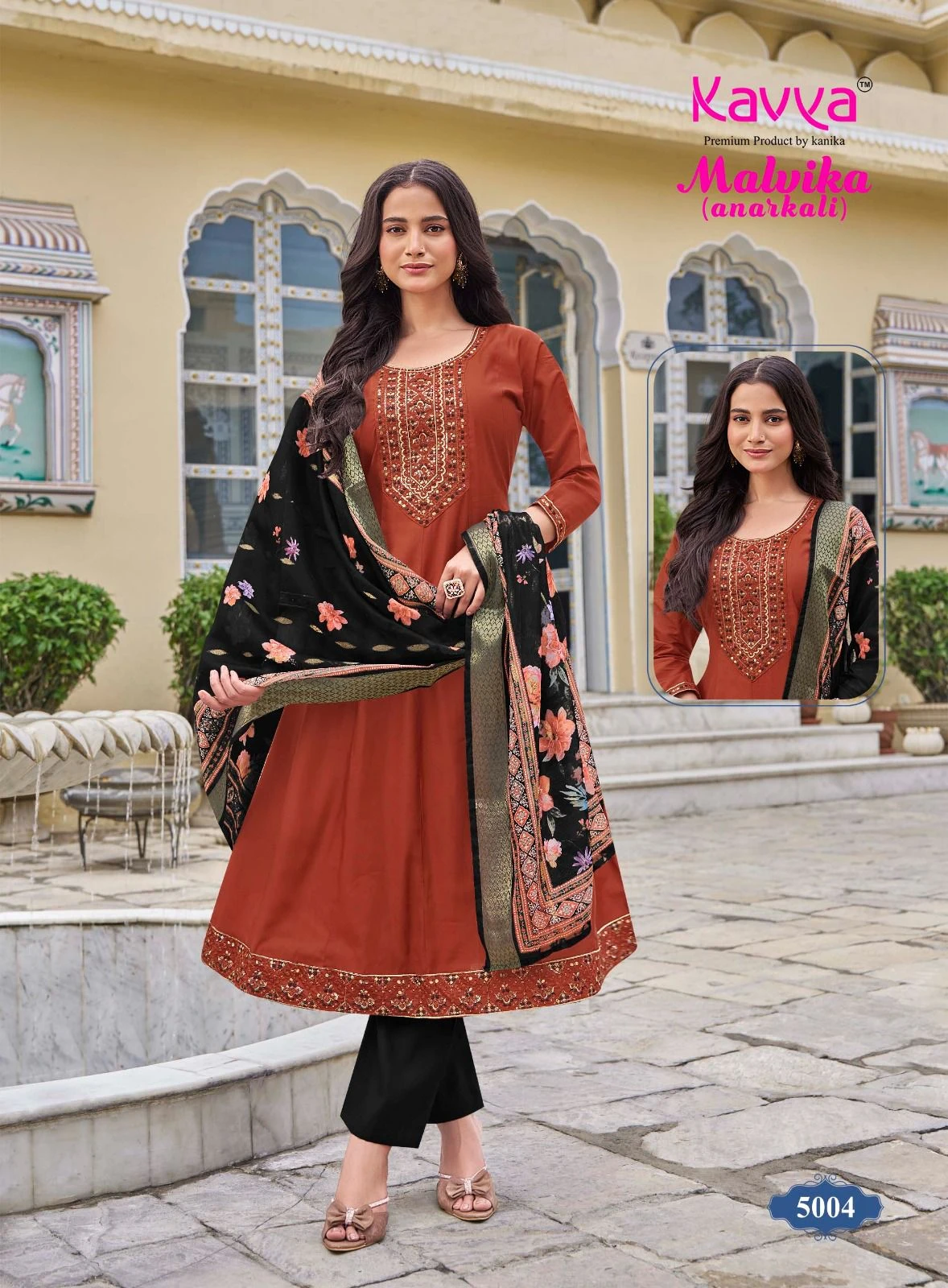 KAVYA MALVIKA Vol 5 Anarkali Suit Set