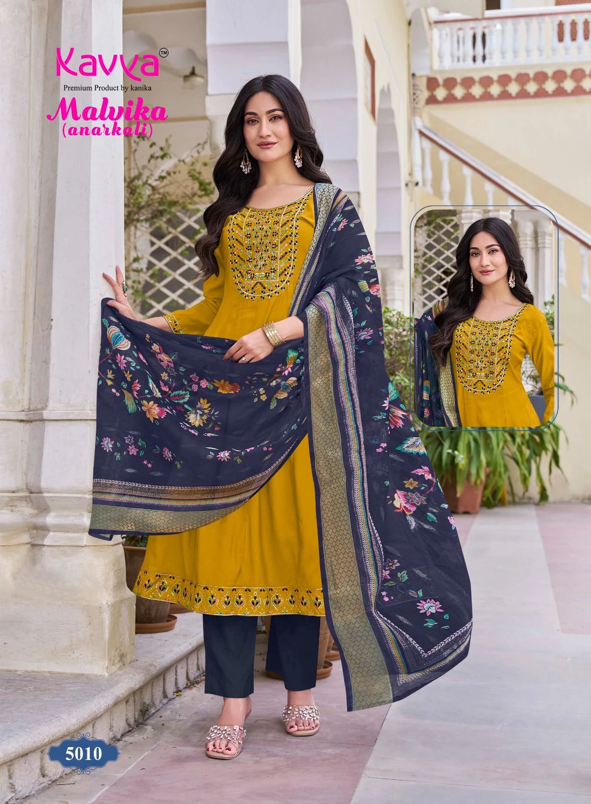 KAVYA MALVIKA Vol 5 Anarkali Suit Set