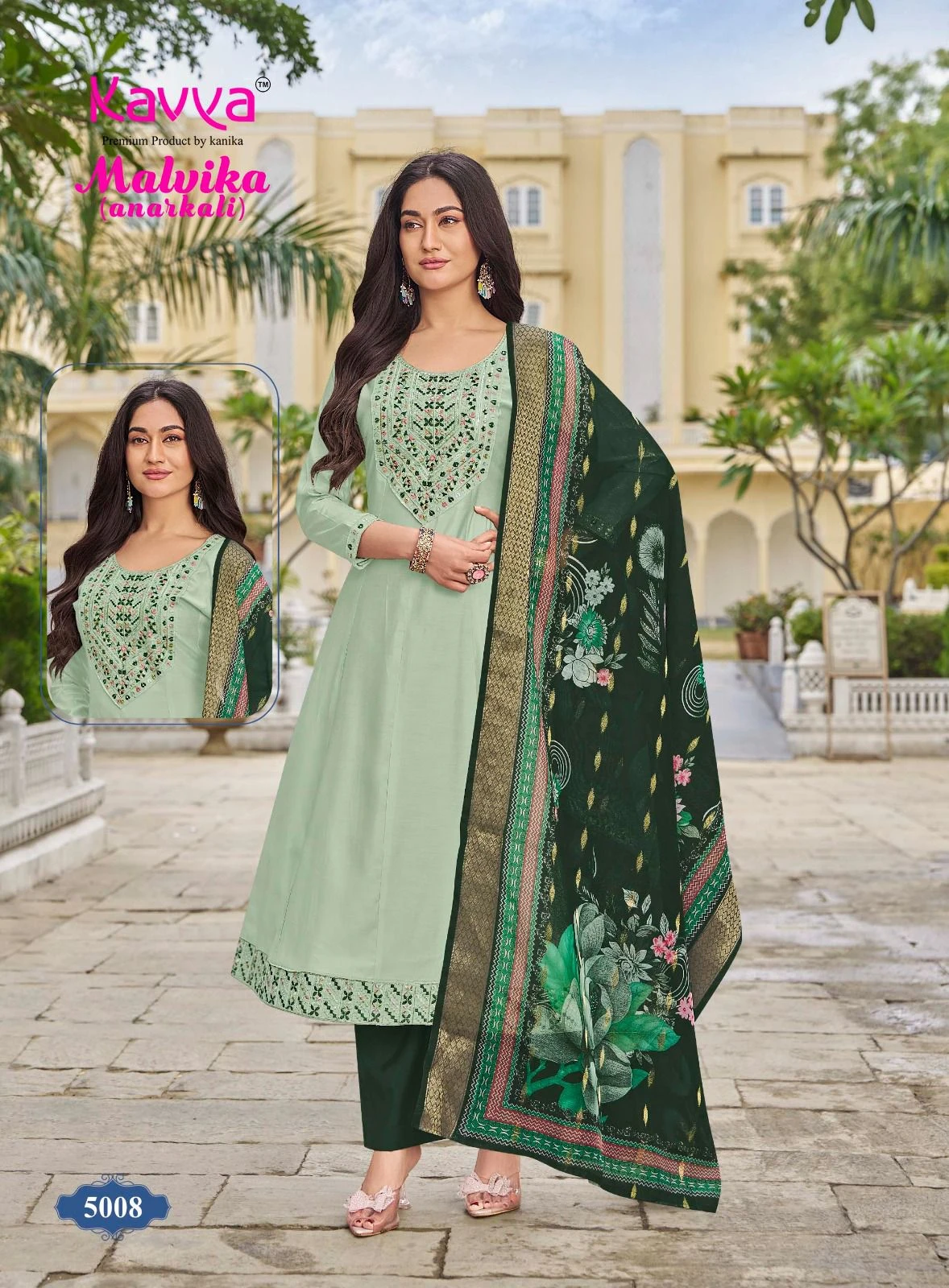 KAVYA MALVIKA Vol 5 Anarkali Suit Set
