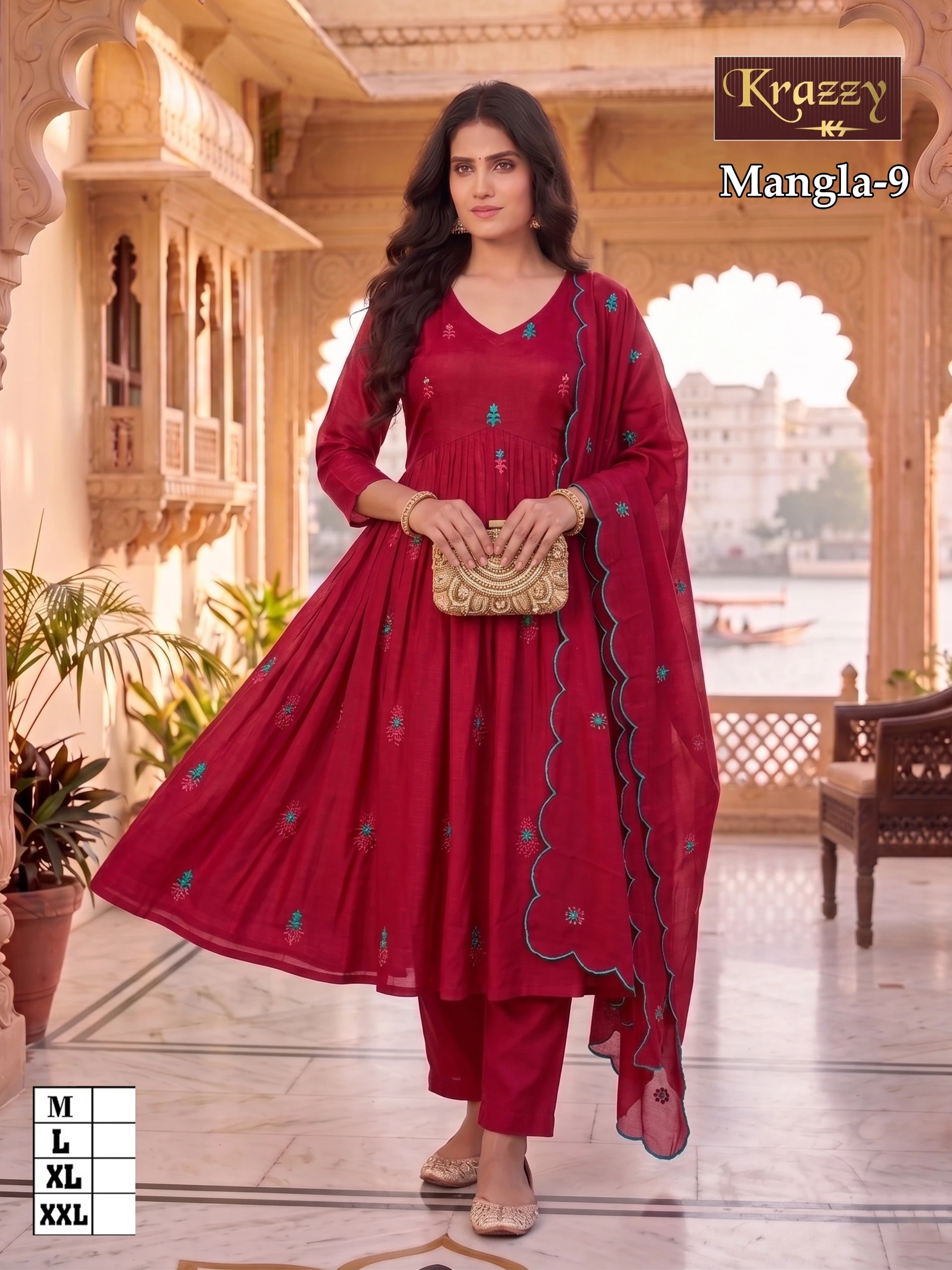 KRAZZY MANGALA Suit Set